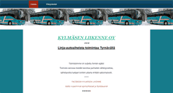 Desktop Screenshot of kylmasenliikenne.com